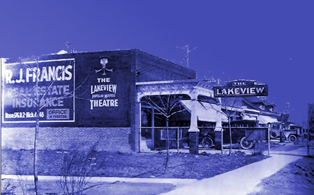 Lakeview Theatre - Vintage Pic (newer photo)